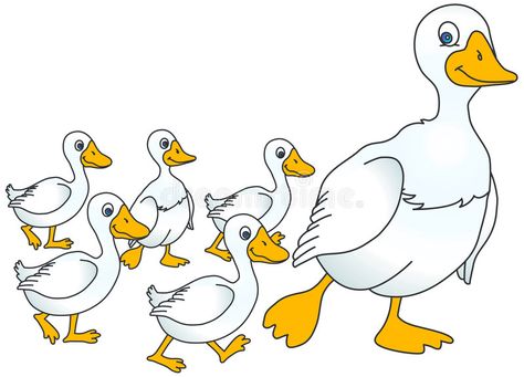 Mother goose and baby geese. Duck and ducklings walking, isoalted on a white bac , #Aff, #geese, #Duck, #ducklings, #Mother, #goose #ad Baby Elephant Cartoon, Animal Clip Art, Animal Yoga, Duck And Ducklings, Baby Magic, Duck Cartoon, Doodle Art Journals, Baby Tiger, Baby Clip Art