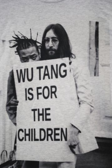 Johnny and the clan #wutangclan #johnlennon Wu Tang Quotes, Wu Tang Tattoo, Cultura Hip Hop, Ghostface Killah, John Lennon And Yoko, Hip Hop Tee, Wu Tang Clan, Wu Tang, Looks Street Style