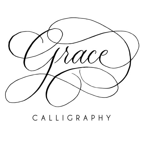 Grace Tattoo Ideas Symbols, Grace Word Art, Grace In Cursive, Grace In Calligraphy, One Word Calligraphy, Grace Typography, Symbol For Grace, Grace Tattoo Ideas, Grace Tattoos For Women