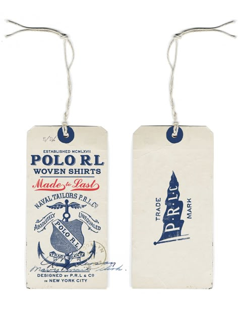 James Leocadi — Sportsman Print Packing Candles, Nautical Logo, Woven Shirts, Hang Tags Clothing, Hang Tag Design, Ralph Lauren Menswear, Vintage Polo Ralph Lauren, Vintage Typography, Branding Marketing