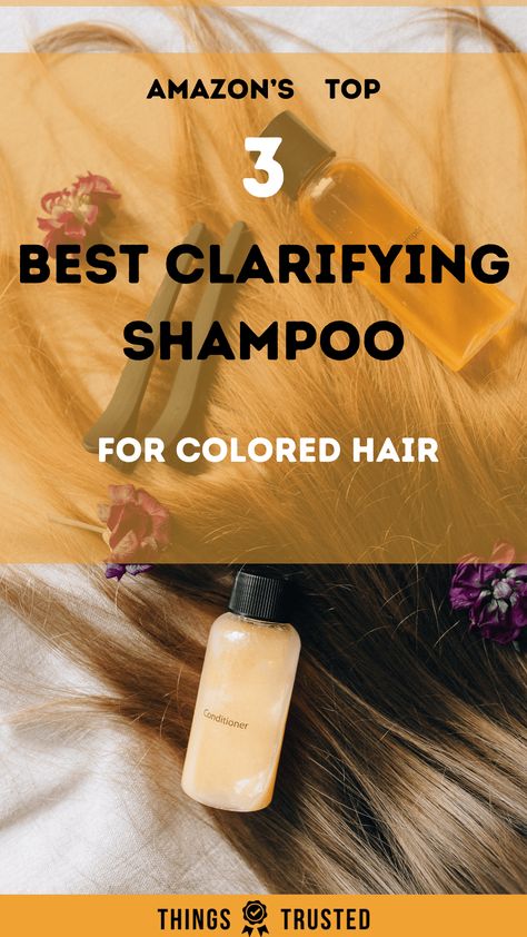 Are you looking for the best clarifying shampoo for colored hair? In this video, we'll share our top picks for the best clarifying shampoo for color-treated hair. These shampoos are designed to remove any build-up or residue that may be left behind after using other products, which can dull your hair color and make it look faded. Shampoo For Colored Hair, Faded Hair Color, Best Clarifying Shampoo, Clarify Hair, Hair Color Remover, Best Shampoo, Good Shampoo And Conditioner, Clarifying Shampoo, Best Shampoos