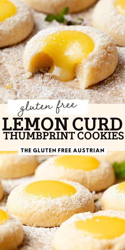 Gluten Free Recipes With Lemon Curd, Gluten Free Dairy Free Lemon Cookies, Gluten Free Lemon Crinkle Cookies Recipe, Gluten Free Cookie Press Cookies, Gluten Free Finger Desserts, Gluten Free Lemon Blueberry Cookies, Gluten Free And Sugar Free Cookies, Gluten Free Lemon Cookie, Gf Lemon Cookies