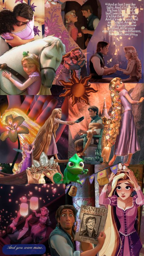 Tangled ✨🌸💜 #tangled #rapunzel #flynnrider #disney Disney Wallpaper Tangled, Tangled Funny, Old Disney Movies, Tangled Wallpaper, Disney Character Art, Rapunzel And Eugene, Disney Princess Makeover, Disney Princess Fan Art, Pretty Wallpapers Tumblr