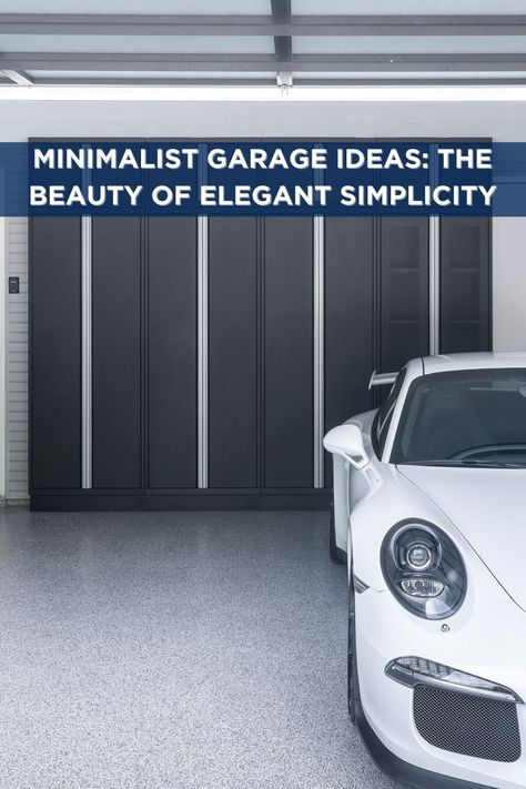 Minimalist Garage, Clean Garage, Cool Garages, Yard Tools, Garage Makeover, Garage Ideas, Diamond Plate, Garage Floor, Garage Design