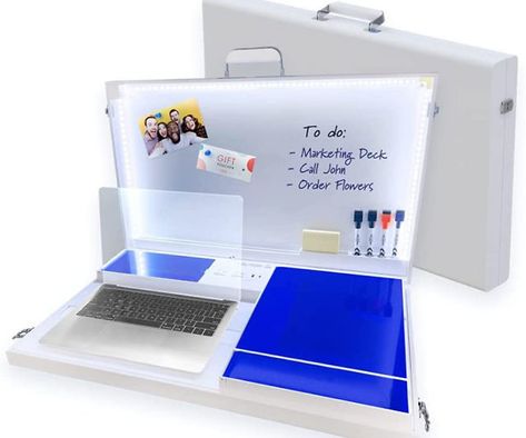 Lap Desk With Storage, Office Necessities, Magnetic Dry Erase Board, Portable Workstation, Stationary Accessories, Workstation Desk, Personal Workspace, Unique Office, I'm Broke