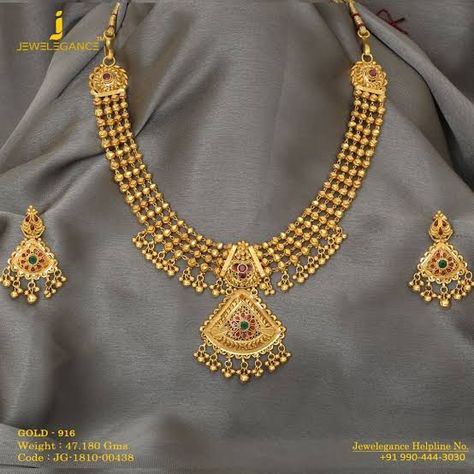 New Gold Jewellery Designs, Fancy Jewelry Necklace, Bridal Jewelry Vintage, Online Gold Jewellery, Gold Jewelry Simple Necklace, Gold Necklace Indian Bridal Jewelry, Gold Bridal Jewellery Sets, Gold Necklace Simple, Real Gold Jewelry