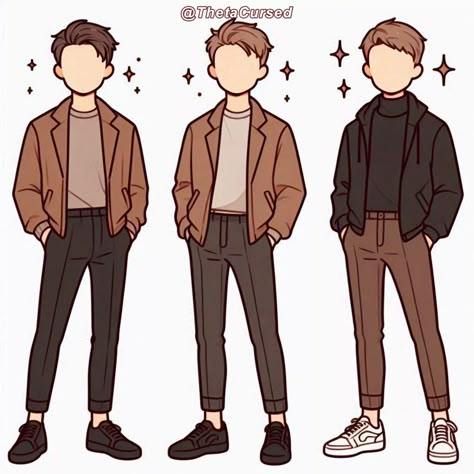 Clothes Sketches, Mens Fashion Illustration, Clothing Design Sketches, Outfit Design, Gacha Outfits, Poses References, Clothing Design, Drawing Clothes, Chic Nails