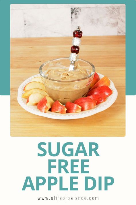 Low Calorie Apple Dip, Keto Apple Dip, Sugar Free Fruit Dip, Low Carb Fruit Dip, Low Carb Apple Recipes, Apple Dip Healthy, Healthy Apple Dip, Thm Sweets, Sugar Free Fruits