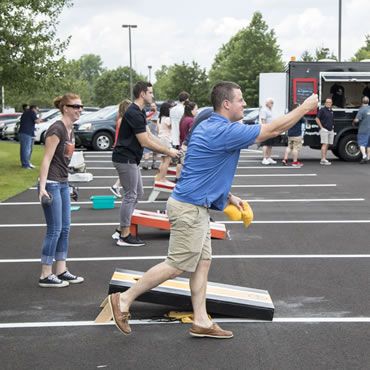 Step2 employees are celebrating summer with great food and fun games. Here's a look at the fun times that we shared. For more about us, visit blog.step2.com