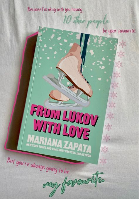 From Lukov With Love Book, From Lukov With Love, Lukov With Love, Paint Clothes, Book Reading Journal, Tbr List, Read List, Teen Romance Books, Book Instagram