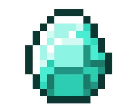 The best mineral in the game diamond!!!!! Minecraft Clipart, Minecraft Stickers, Diamond Template, Pixel Art Minecraft, Minecraft Drawings, Hama Beads Minecraft, Minecraft Pocket Edition, Minecraft Wallpaper, Minecraft Birthday Party