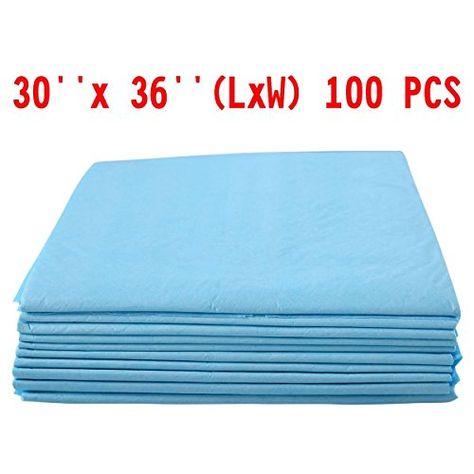 100 PCS 30 x 36 Puppy Pet Pads Dog Cat Wee Pee Piddle Pad training underpads ** To view further for this item, visit the image link. Incontinence Pads, Pet Urine, Love Your Pet, Dog Agility, Dog Training Collar, Outdoor Dog, Puppy Training, New Puppy, Dog Care