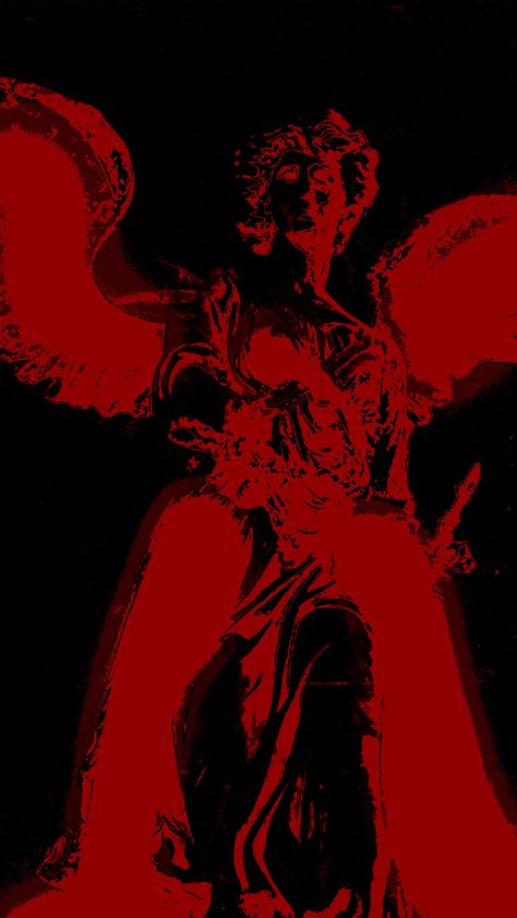 Angel wallpaper iPhone Red Angel Wallpaper, Lucifer Wallpaper Iphone, Dark Angel Aesthetic Wallpaper, Red Angel Aesthetic, Red Cross Wallpaper, Devil Aesthetic Wallpaper, Angel Wallpaper Iphone, Cross Wallpaper Iphone, Horror Layout