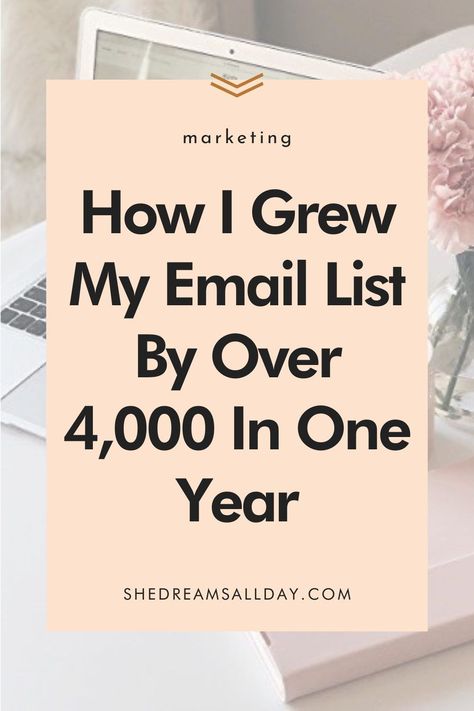 Want to learn how to grow your email list with your blog? Here is exactly how I got thousands of email subscribers on my email list within a year. Email marketing tips for bloggers. How to use Pinterest to grow your email list. Grow Your Email List, Grow Email List, Email Template Mailchimp, Email Template Design, Email List Building, Email Marketing Services, Email Template, Email Marketing Strategy, Photography 101