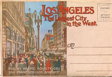 1931 California, Los Angeles fold-out postcard #california #losangeles Cart Postal, California Vintage Poster, Hollywood Postcard, California Travel Poster, Los Angeles Postcard, Los Angeles Map Poster, Vintage Los Angeles Postcard, California Postcard, Scrapbook Elements