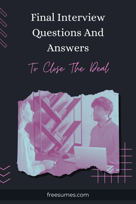 Job interviewing often feels like a marathon. You need to go demonstrate the same level of enthusiasm, commitment, and expertise across several interview rounds. A final interview is what stands between you and the finishing line — the coveted job offer. Interview Presentation, Job Interview Questions, Get A Job, Interview Questions And Answers, Job Offer, Resume Template Free, Team Player, Questions And Answers, Management Skills