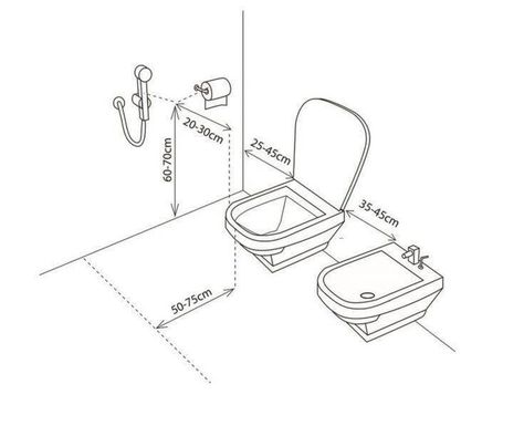 Standard Toilet Dimensions - Engineering Discoveries تصميم دورة مياه, Toilet Dimensions, Toilet Plan, Bathroom Layout Plans, Bathroom Construction, Small Bathroom Layout, Bathroom Dimensions, Bathroom Design Layout, Bathroom Plans