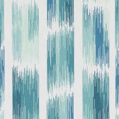 Blue Striped Curtains, Chinoiserie Motifs, Aqua Fabric, Leopard Fabric, Toile Fabric, Robert Allen Fabric, Teal Fabric, Geometric Fabric, Ikat Pattern