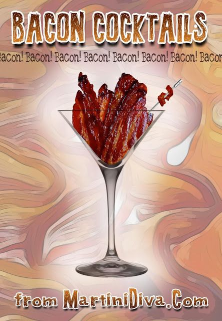 Bacon Cocktails, National Bacon Day, Bacon Vodka, Bacon Party, Bacon Day, Craft Cocktail Recipe, Barbeque Party, How To Make Bacon, Classic Cocktail Recipes