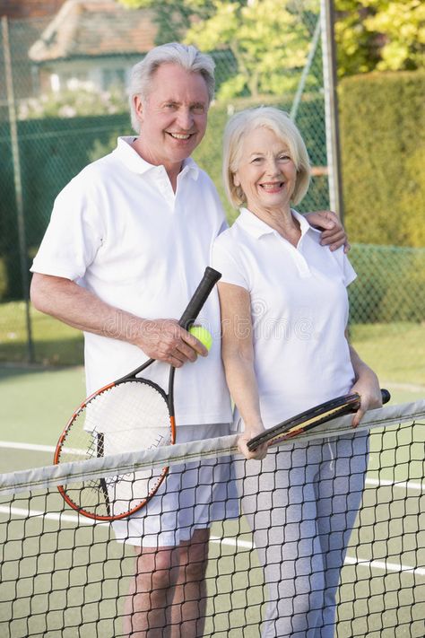 Couple playing tennis and smiling. At camera , #Affiliate, #playing, #Couple, #tennis, #camera, #smiling #ad Old Couple, Playing Tennis, Hugging Couple, Old Couples, Old Woman, New Town, Free Stock Photos Image, Couple Portraits, Tennis Court