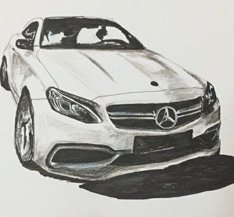 Mercedes benz #auto Mercedes Benz Sketch, Mercedes Sketch, Mercedes Drawing, Mercedes Benz 300, Perspective Art, Best Pens, Brush Pen, Pen Drawing, Mercedes Benz