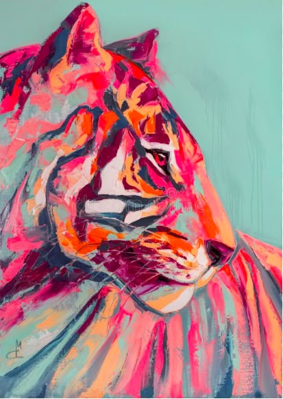 Art Bio, Tiger Painting, Oil Pastel Art, Tiger Art, Arte Inspo, A Level Art, Art Inspiration Painting, Painting Art Projects, Diy Canvas Art