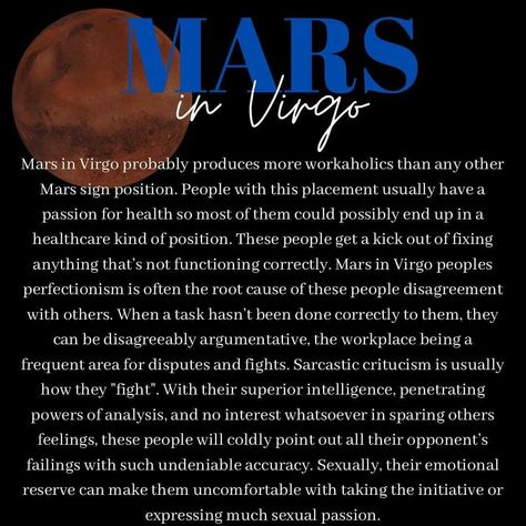 Mars In Virgo Men, Virgo Meaning, Virgo Mars, Mars In Virgo, Sagittarius Baby, Astrological Chart, Virgo Men, Astrology Chart, Perfectionism