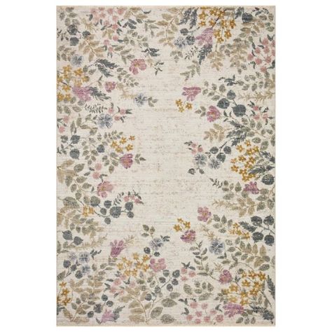 Modern & Contemporary Rugs | High Fashion Home French Fabrics, Bg Design, Faded Colors, French Fabric, Loloi Rugs, Up House, Rug Direct, Floral Area Rugs, Nursery Rugs