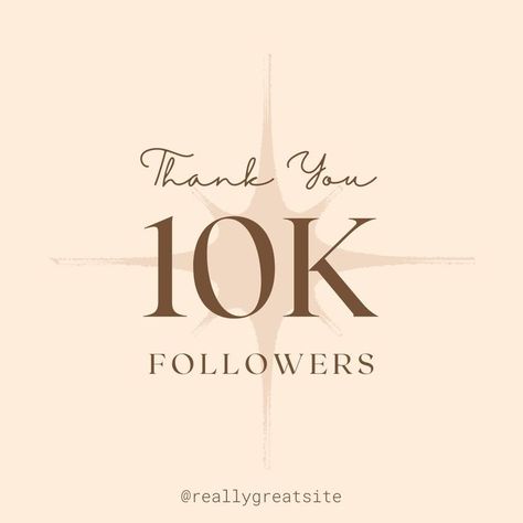 Beige Elegant Thank You 10K Follower Instagram Post | Follow @rahayustd for more Templates Couples Vision Board, 10k Instagram Followers, Vision Board Pics, Food Shots, Business Vision Board, Vision Board Images, Career Vision Board, Dream Vision Board, Vision Board Manifestation