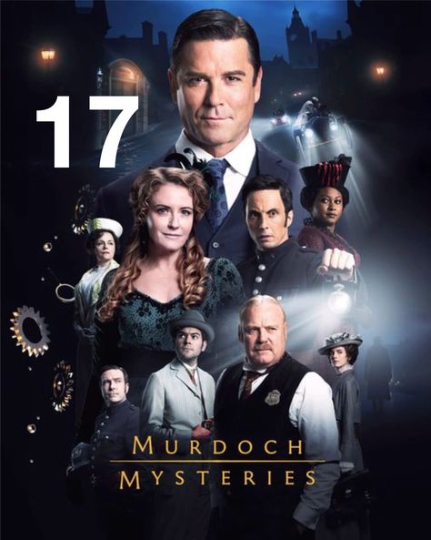 Murdochin Murhamysteerit  season 17 2023 William Murdoch, Jonny Harris, Helene Joy, Mystery Tv Series, Yannick Bisson, Film Equipment, Murdoch Mysteries, Canadian History, Season 12