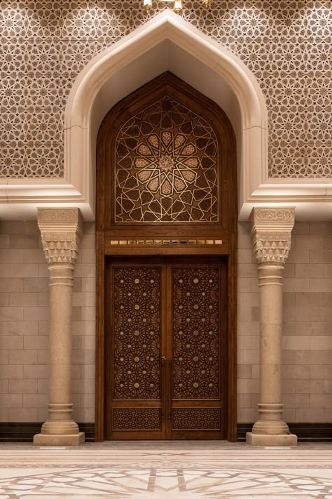 The Grand Egyptian Mosque – Andrew A. Shenouda photography Egyptian Mosque, Mosque Interior Design, Islamic Door, Morocco Interior, Mosque Interior, Arabic Interior Design, Mosque Design Islamic Architecture, Islamic Design Pattern, Egypt Project