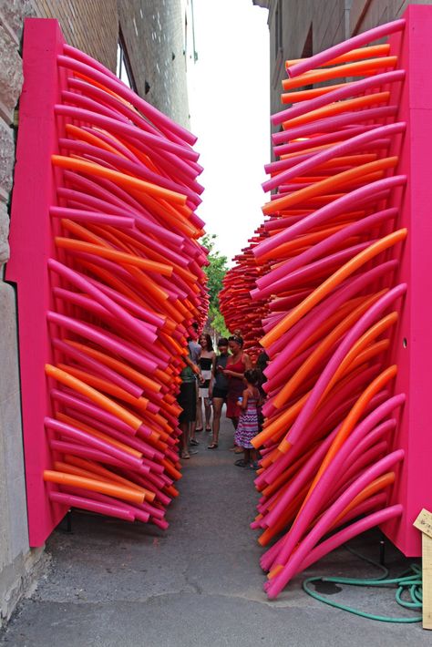 The Unusual Passages - Outdoor Art in Quebec City - Justin Plus Lauren Panelling Hallway, Interactive Display, Ideas Ikea, Interactive Art, Furniture Hacks, Quebec City, Hallway Ideas, Ikea Furniture, Outdoor Art