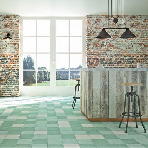 Eco-friendly flooring - everything you need to know about sustainable floors Scandinavian Flooring, House Refurbishment, Plain Tiles, Eco Friendly Flooring, Reclaimed Tile, Sustainable Flooring, Wood Floor Cleaner, Green Tiles, Patchwork Tiles