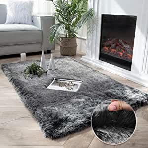 Floor Sofa Living Room, Living Room Black White, Faux Fur Chair, Nursery Accents, Fur Chair, Area Rug For Bedroom, Chair Couch, Living Room Black, Floor Sofa