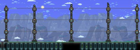 Terraria Arena Design, Terraria Battle Arena, Terraria Arena Build, Terraria Arena Ideas, Terraria Base, Terraria Game, Terrarium Base, Terraria Tips, Terraria House Ideas