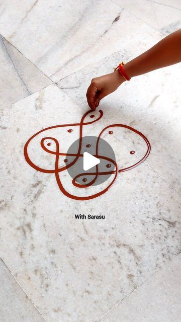 With Sarasu on Instagram: "3×3 చుక్కల ముగ్గు @rangoli_melody  Follow and share for more videos   #chukkalamuggulu #melikalamuggulu #muggulu #rangoli #art #kolam #rangoliart #designs #reels #thippudumuggulu #mandala #sikkukolam #mandalaart #artist #viral #explore #trending #collaboration #contentcreator #reelitfeelit #fyp #ipl #instagood #instalove #instadaily #instalove #bgm #trendingreels #artistsoninstagram #picoftheday" Cutwork Blouse, Rangoli Art, Muggulu Design, Cutwork Blouse Designs, Free Hand Rangoli Design, Free Hand Rangoli, Rangoli With Dots, Easy Rangoli Designs, Easy Rangoli