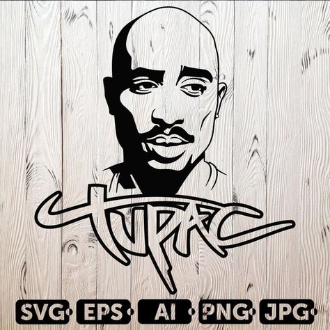 2pac Silhouette, Tupac Artwork, Tupac Tattoo, 2pac Art, 2pac Shakur, Salon Tattoo, Tupac Art, Fela Kuti, Hip Hop Artwork