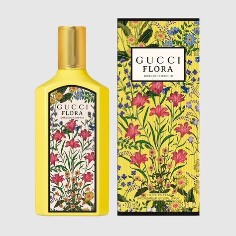 Gucci Flora Gorgeous Orchid, 100ml, eau de parfum in eau de parfum | GUCCI® NL Parfum Gucci, Gucci Flora, Vanilla Orchid, Luxury Perfume, Perfume Collection, Christmas Wishlist, Smell Good, Fragrances Perfume, One Color