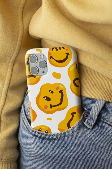 Cheer up and give a smiley face a chance to your phone case, get it now! Smiley Face Pattern, Face Pattern, Case Design, Phone Protection, Get It Now, Cheer Up, Iphone Case Design, Pattern Phone Case, Smiley Face