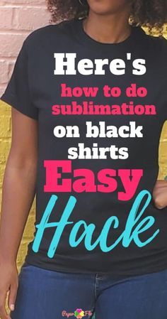 Funny Sublimation Shirts, Sublimation On Shirts, Picture Sublimation Shirts, Black Sublimation Designs, Sublimation Business Logo, Sublimation Printing T Shirts, Sublimation On Colored Shirts, How To Sublimate On Dark Shirts, How To Do Sublimation Shirts