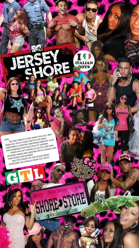 Jwoww Jersey Shore, Snooki Jwoww, 2000s Background, Shore Store, Snooki And Jwoww, Clueless Aesthetic, Pauly D, Mcbling Fashion, Cocktail Waitress