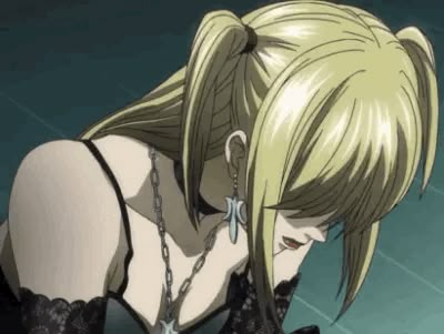 Misa Gif Banner, Misa Amane Gif Pfp, Misa Amane Gif, Misa Pfp, Misa Amane Pfp, Light And Misa, Disc Pfp, Creepy Core, Pfp Gif