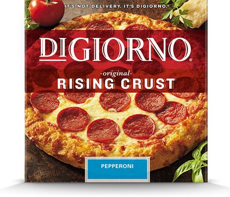 9. DiGiorno Original Rising Crust Pepperoni Pizza Delish Digiorno Pizza, Spinach Pizza, Supreme Pizza, California Pizza, Bbq Pizza, Gourmet Pizza, Bbq Chicken Pizza, Family Dollar, Vegetarian Pizza