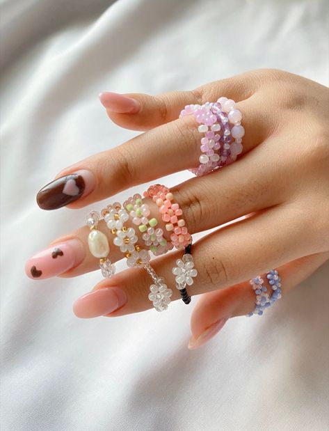 Beaded rings patterns