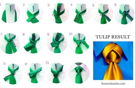 Different Tie Knots, How To Tie A Necktie, Cool Tie Knots, Tie Knots Men, Tie Knot Styles, Simpul Dasi, Tie A Necktie, Make A Tie, Neck Tie Knots