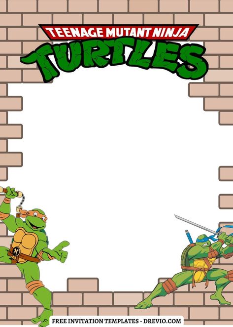 Lego Ninja Turtles, Ninja Turtles Coloring Pages, Tmnt Kids, Ninja Turtle Invitations, Turtle Ninja, Ninja Turtle Coloring Pages, Printable Flower Coloring Pages, Stitch Coloring Pages, Ninja Turtles Birthday Party