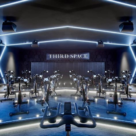 Luxury Health, Hydrotherapy Pool, Third Space, Cycling Studio, Gym Lighting, Hot Yoga Studio, Gym Design Interior, Gym Interior, Sport Hall