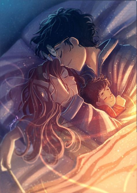 Art Harry Potter, Harry And Ginny, Lily Potter, Harry Potter Artwork, Images Harry Potter, Potter Art, Harry Potter Drawings, Lily Evans, Harry Potter Anime