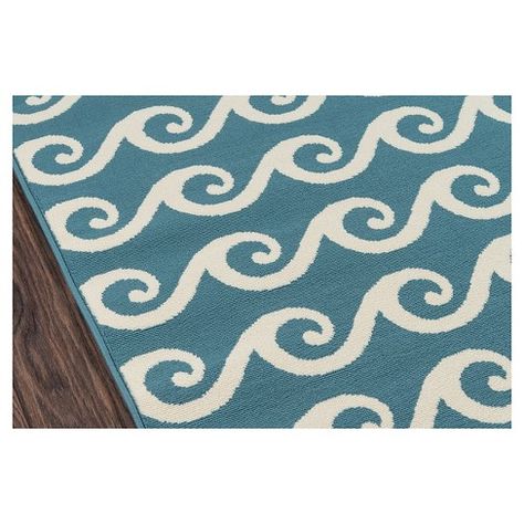 Ocean Waves Rug - Momeni : Target Viking Baby, Momeni Rugs, Ocean Nursery, Beachy Decor, Simple Graphic, Ivory Rug, Outdoor Rooms, Contemporary Area Rugs, Vintage Moroccan