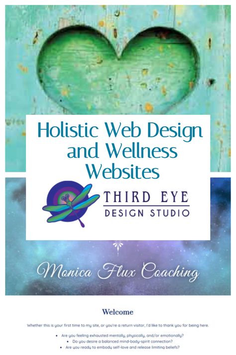 Affordable Healing Arts Website and Graphic Design - Web Design for Holistic Practitioners Holistic Website Design Inspiration, Wellness Website Design, Third Eye Design, Website Sample, Black Mountain Nc, Wellness Website, Holistic Practitioner, Web Design Packages, Website Copy